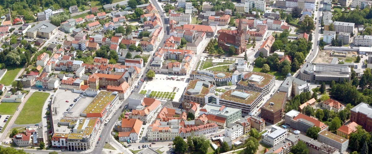 Luftaufnahme Stadt Eberswalde