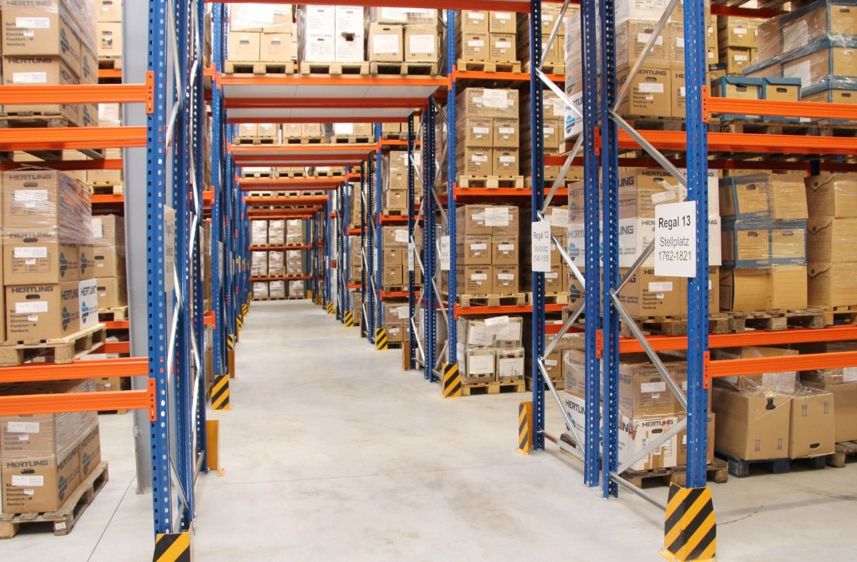 Lagerhalle - Innenansicht